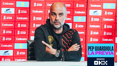Guardiola actualiza el estado físico de la plantilla en la previa de la final de la FA Cup