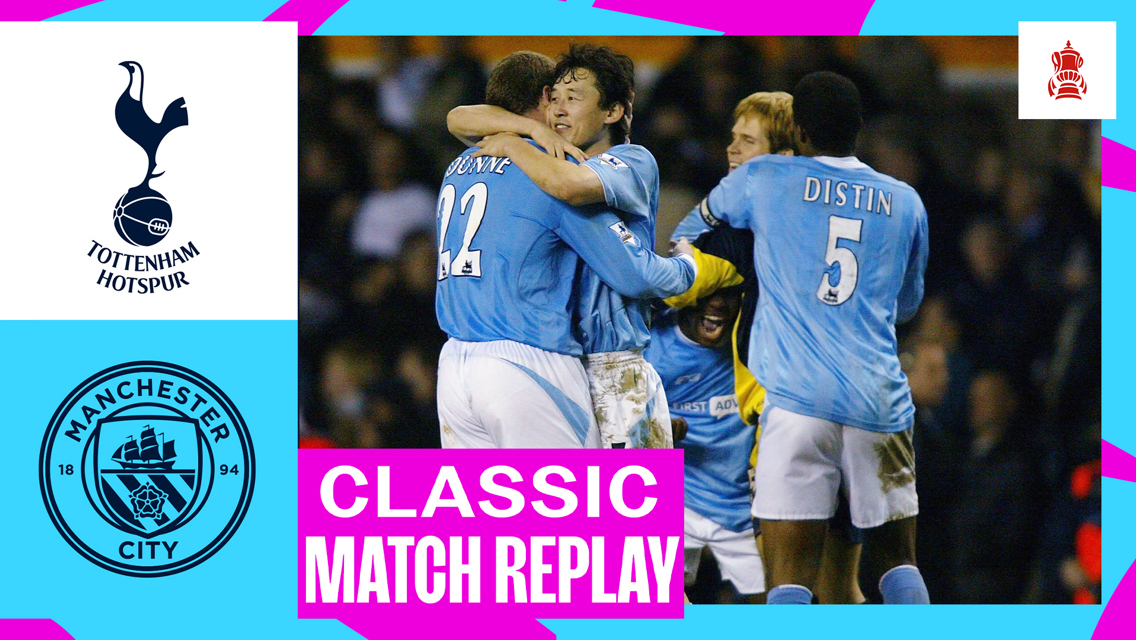 Classic match replay: Spurs 3-4 City 2004