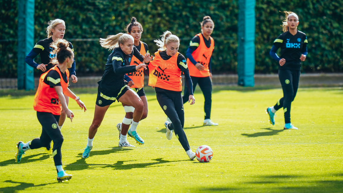 Training: City's hard work continues