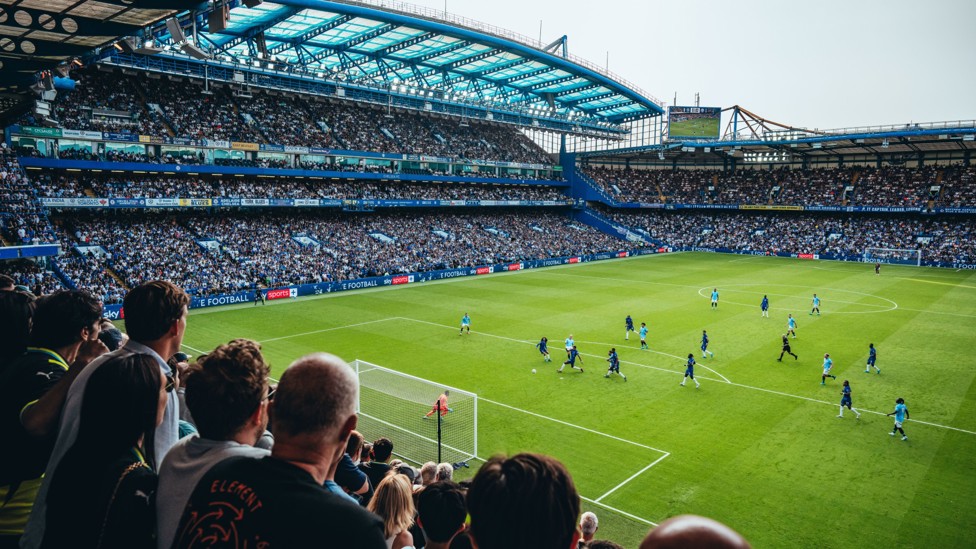 LONDON CALLING : City kicked off the Premier League with a win at Chelsea