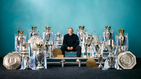 Begiristain portrait helps celebrate his magnificent City era