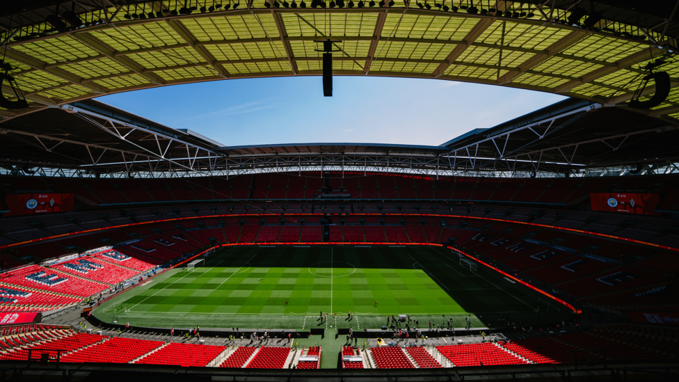 ETIHAD SOUTH : Back at Wembley for another FA Cup semi-final!