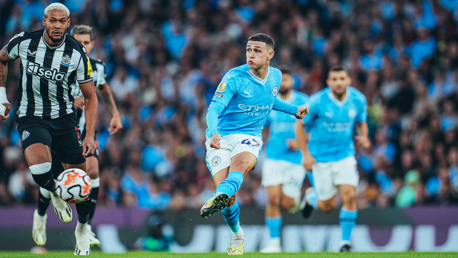 Foden excited by further central opportunities