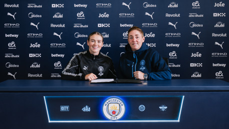 Clinton signs for City