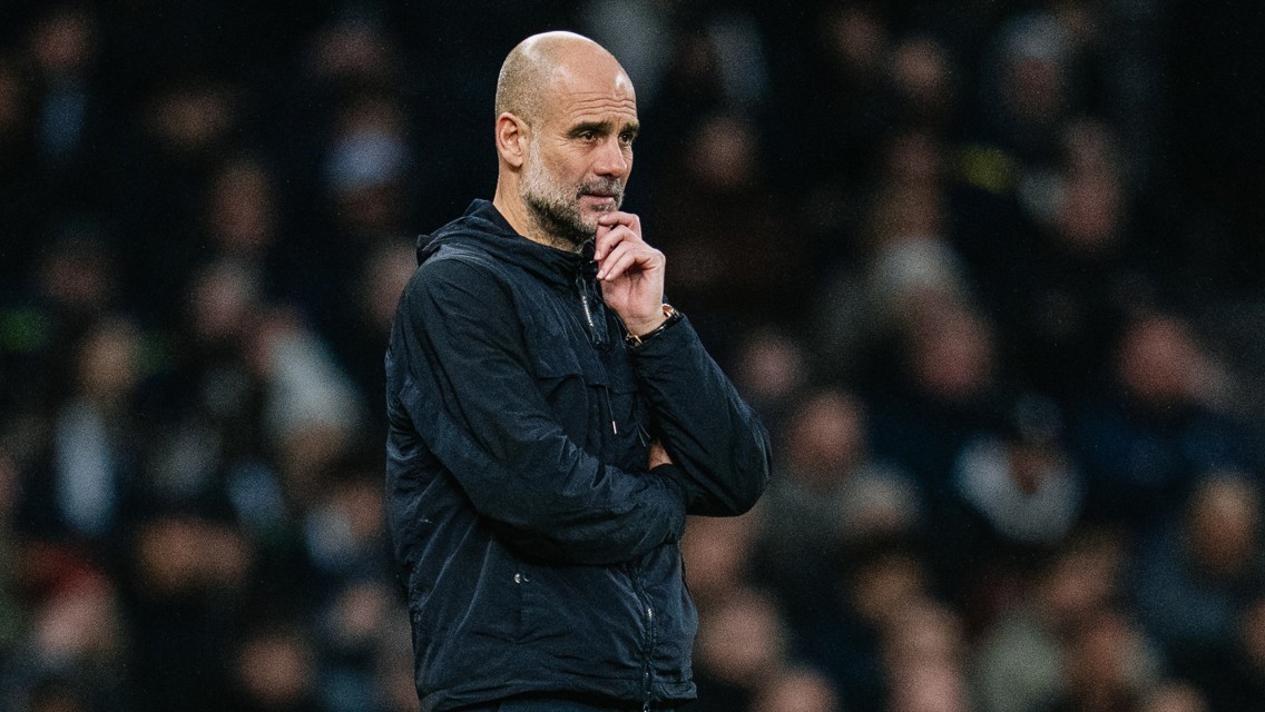Pep says City lost momentum after Spurs goal