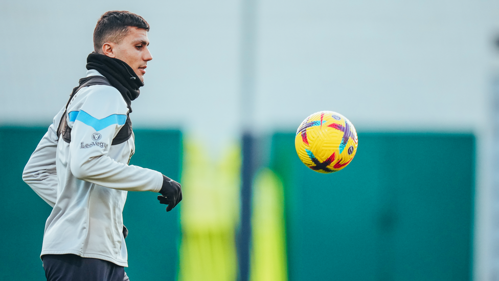 Rodrigo in control...
