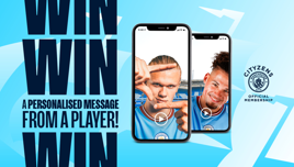 Win a personalised player message ​