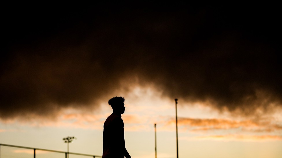 DARK AND MOODY : Nico O'Reilly under an angrier cloud