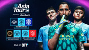 Watch our Asia Tour 2026 matches on CITY+