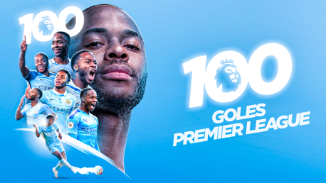 Sterling se une al club de los 100 goles en la Premier League