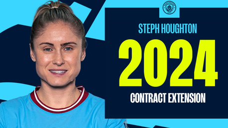 Houghton signs one-year contract extension with City 