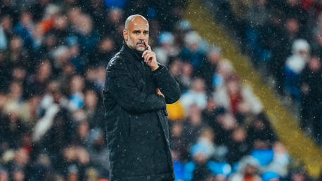 THE BOSS: Watching on.