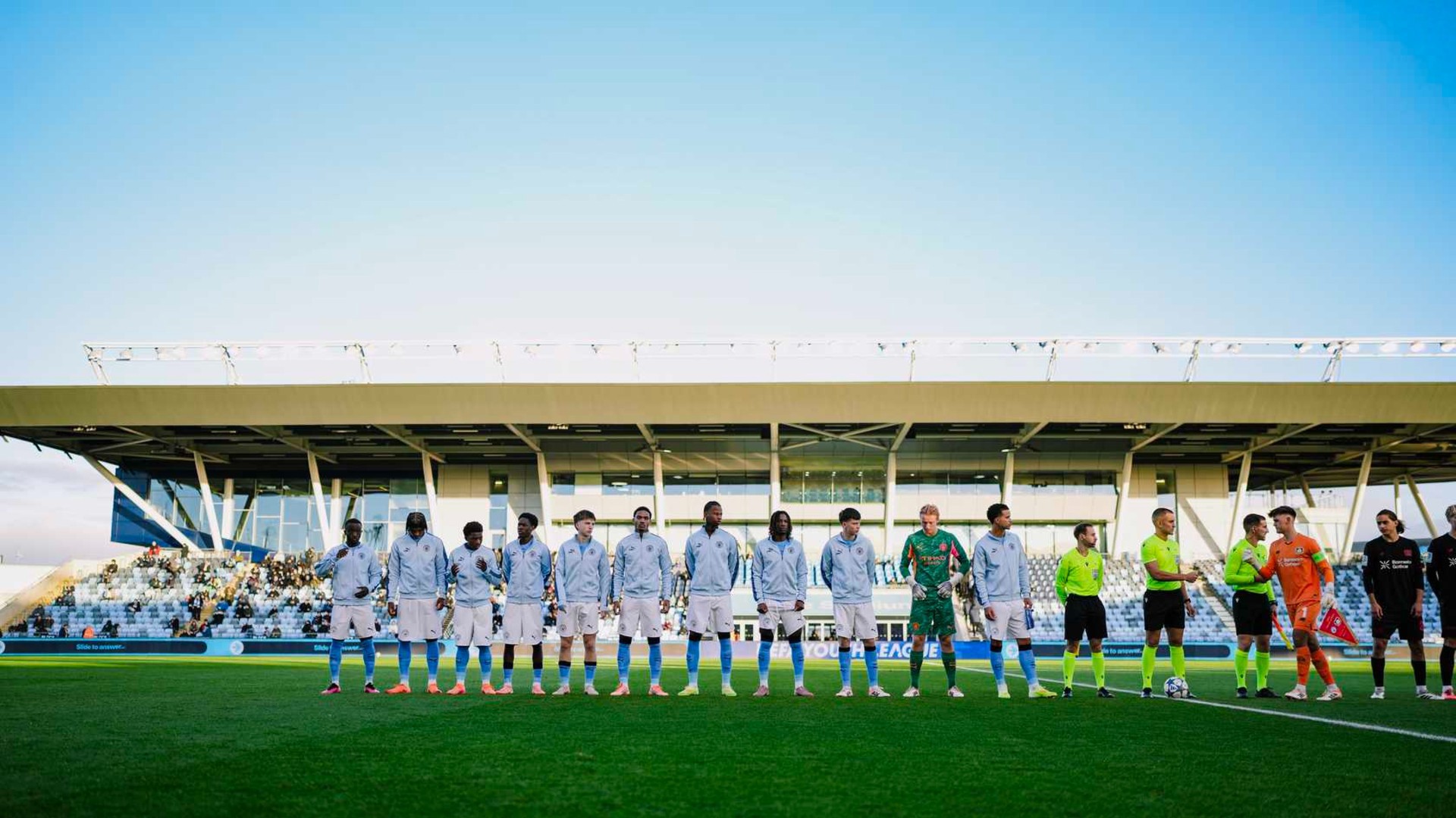LINE-UP : City's starting XI.