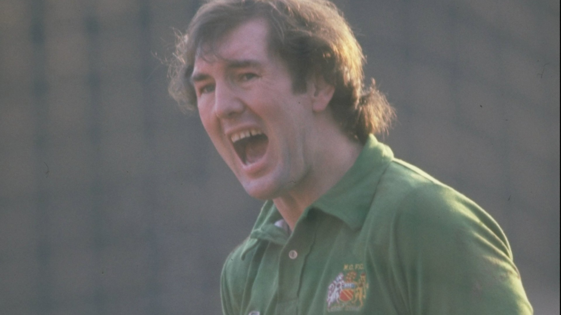 STRONG VOICE : Vocal presence Joe Corrigan calls out instructions. 