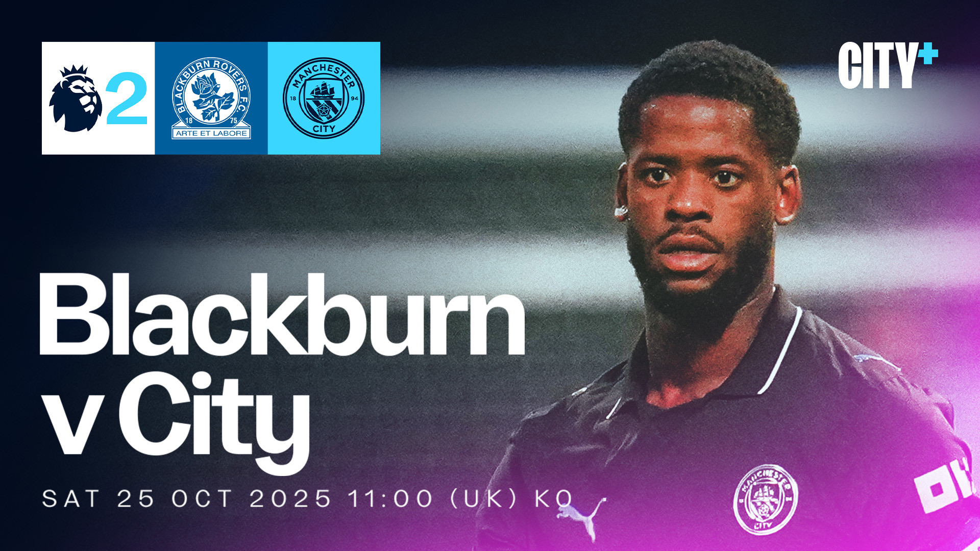Watch City's Premier League 2 trip to Blackburn Rovers live on CITY+
