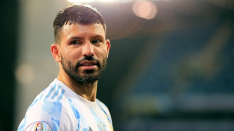 Aguero celebrates 100th Argentina cap in style