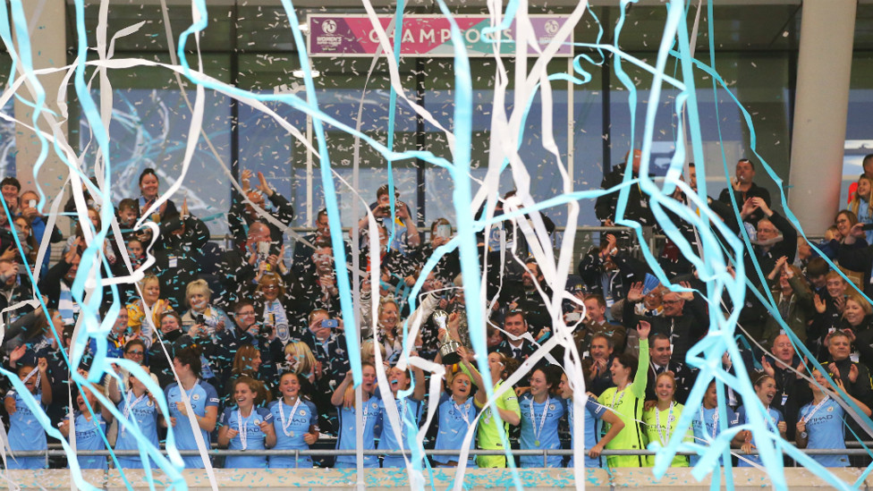  : City win the WSL title in 2016