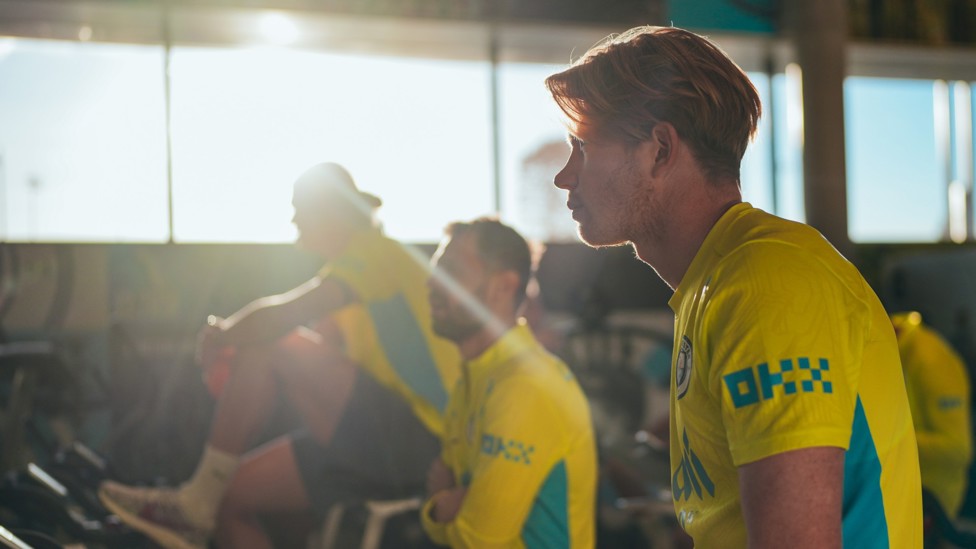 SUNKISSED CFA : Kevin De Bruyne in good company during recovery.