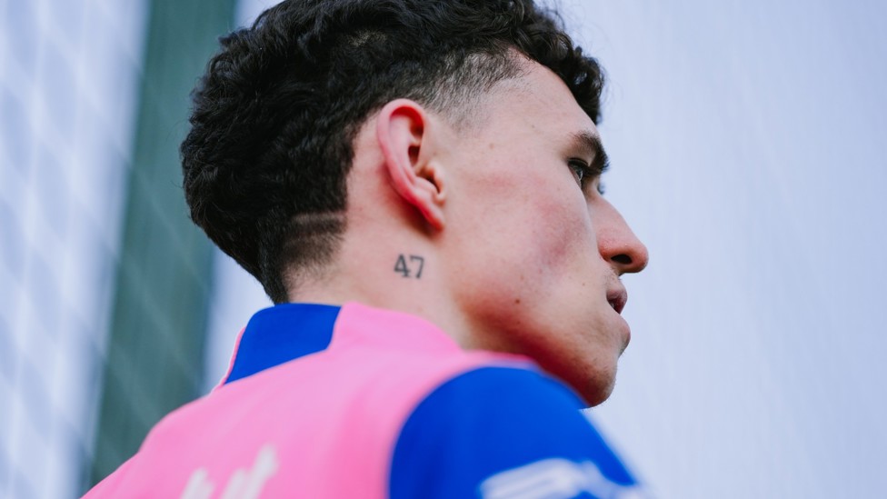 Ready to go : Phil Foden at the CFA