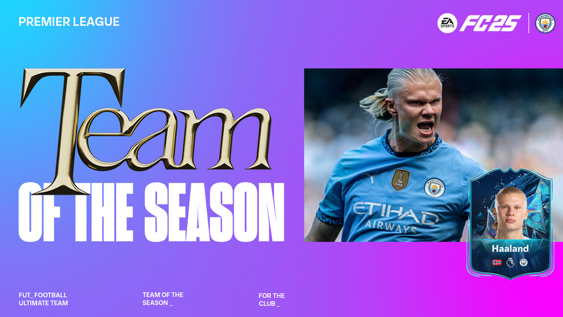 Erling Haaland shortlisted for EA SPORTS FC 25 Team of the Season! 