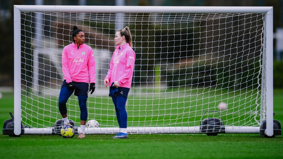 HAPPY PLACE : Kerolin and Lauren Hemp in their element