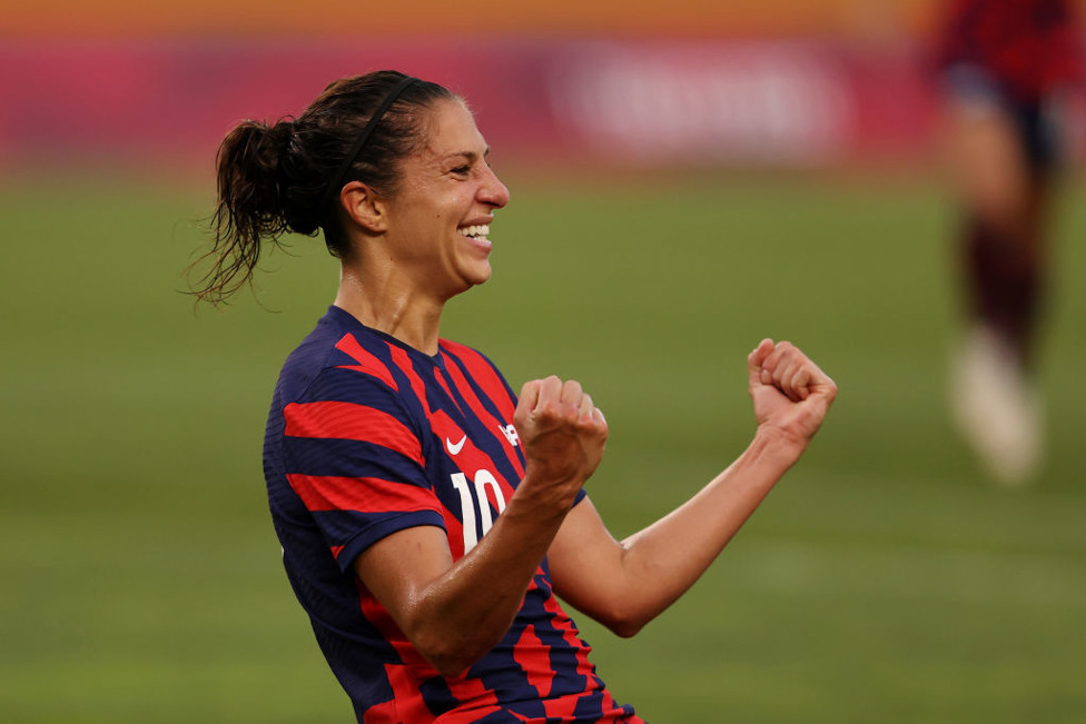 GOLEADORA. : Carli Lloyd es la máxima anotadora en la historia de los EEUU en los JJOO.