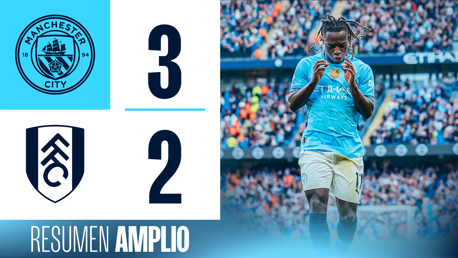 City 3-2 Fulham: resumen amplio