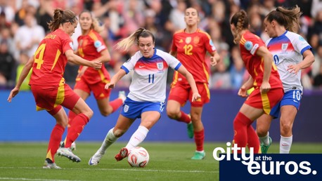 City stars help England to Euro 2025 glory