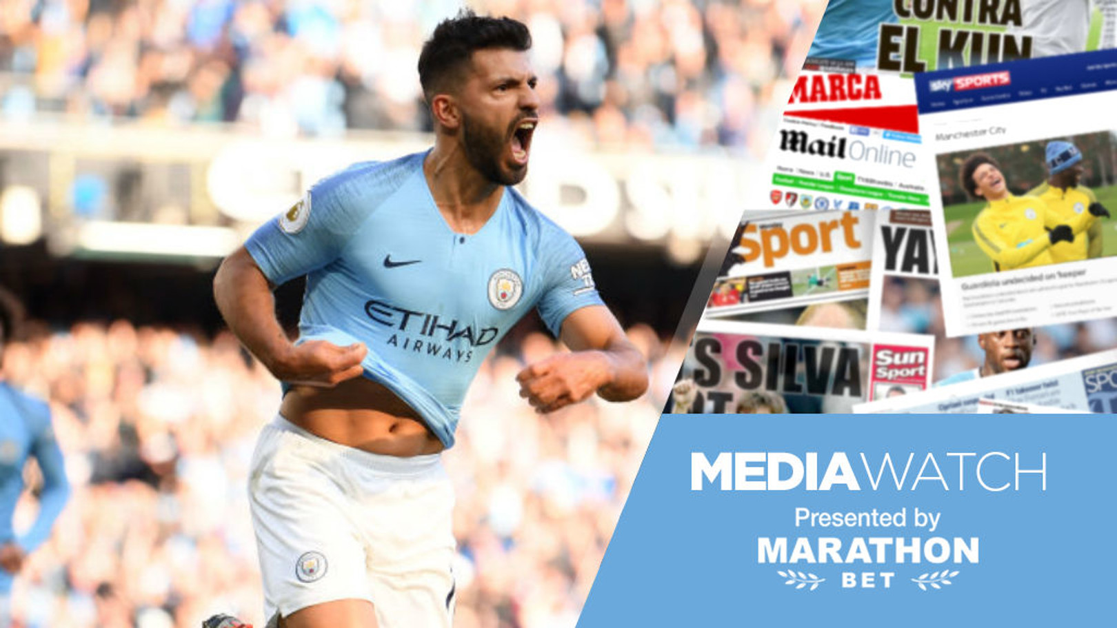 Media Watch: 'Aguero can beat Shearer's record'
