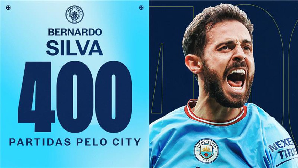Bernardo chega a 400 jogos pelo City