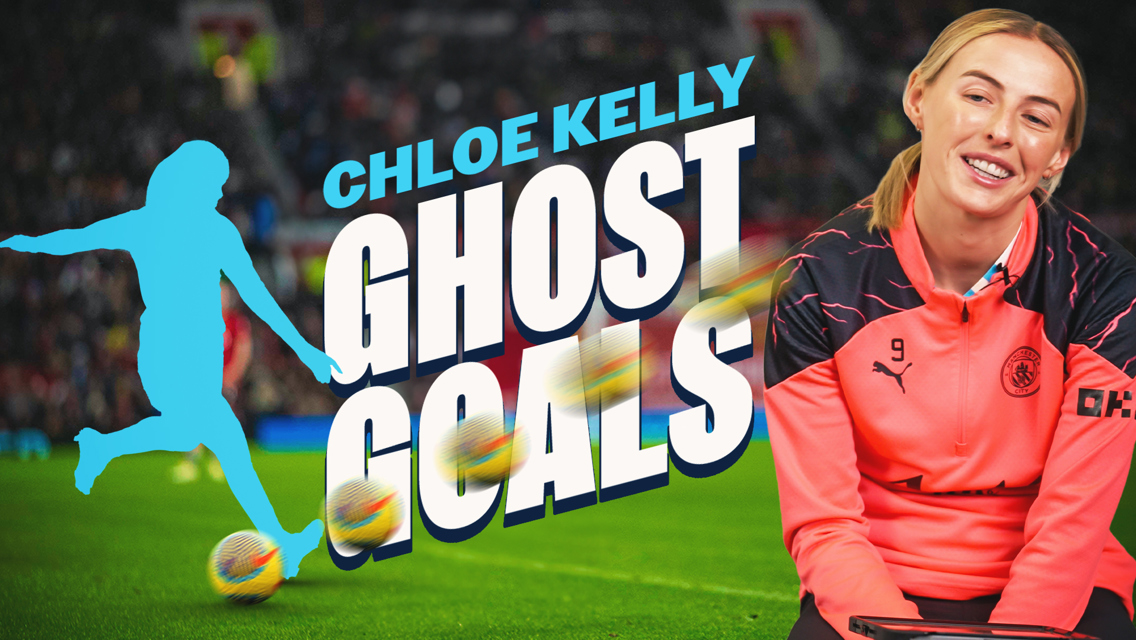 Watch: Chloe Kelly guesses ghost goals
