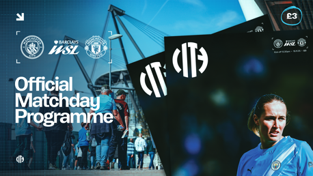 Packed programme on sale for Etihad derby 