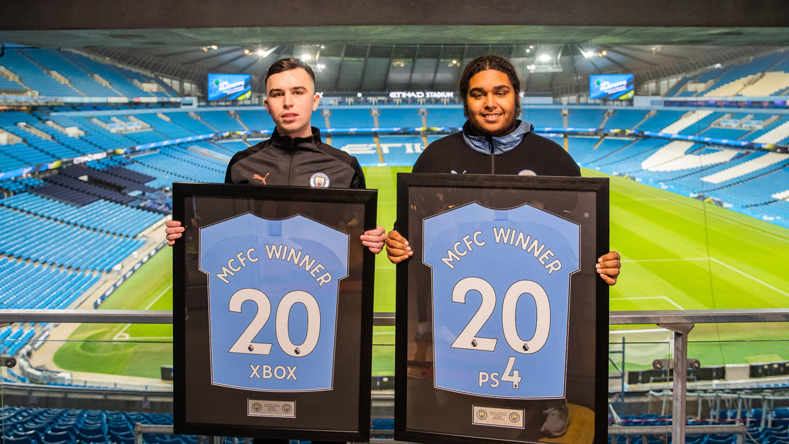 CHAMPIONS: City's ePremier League representatives for 2020.