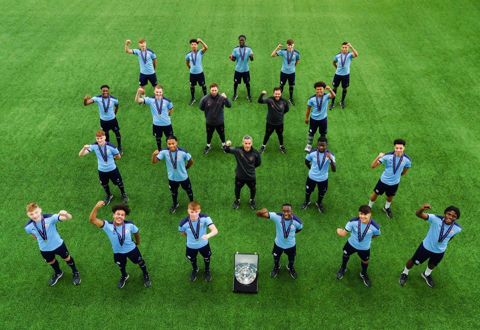 UP NORTH : City were crowned U18 Premier League North Champions last week