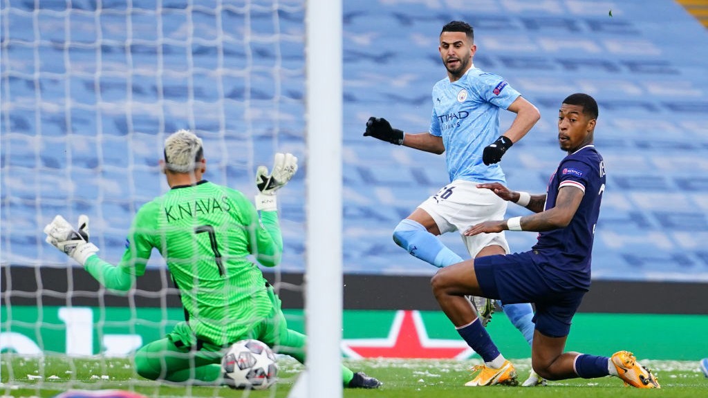 
                        Mahrez fires City to first Champions League final
                