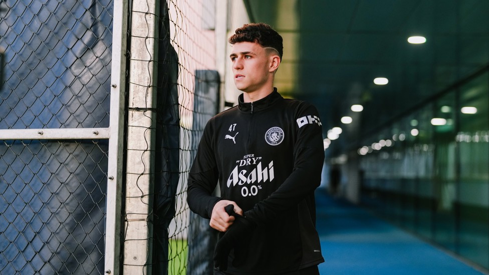 PHIL FODEN: Ready for action