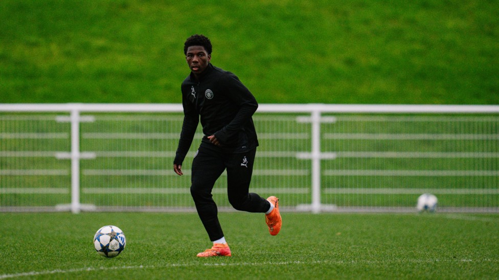 WING COMMAND: Ryan McAidoo arrows in.