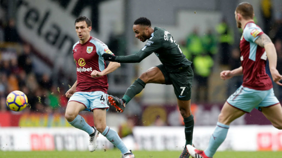 Which TV channel is Burnley v City on?