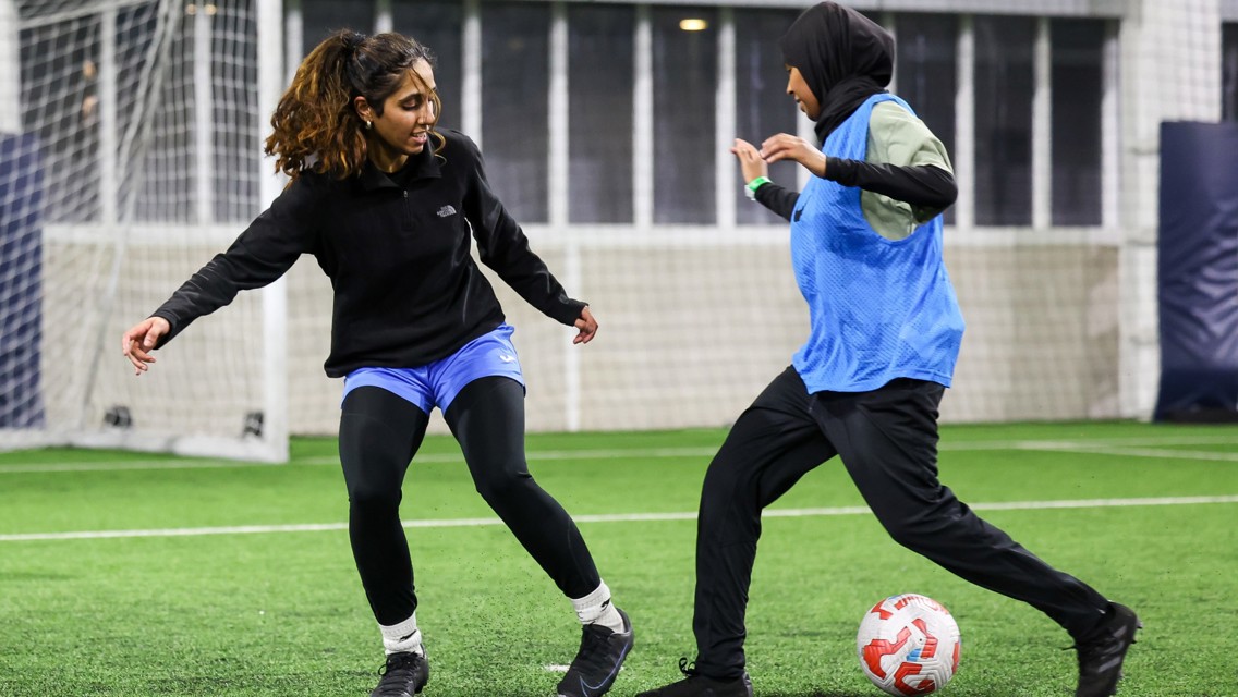 Manchester City host midnight football league during Ramadan