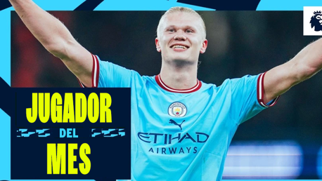 Haaland, elegido Jugador del Mes de la Premier League
