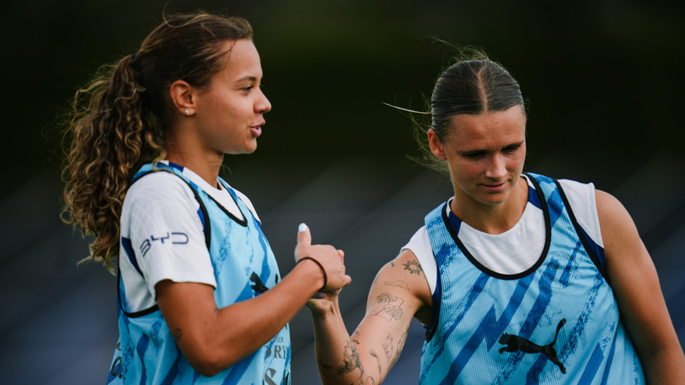 WING COMMAND  : Iman Beney and Kerstin Casparij.