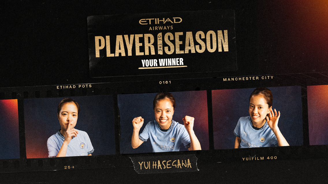 Hasegawa voted Etihad Player of the Season 