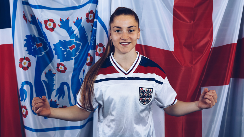 ROAR POWER: Jess will be urging the Lionesses on during the showpiece tournament