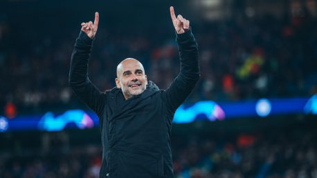 THE BOSS: On the touchline.
