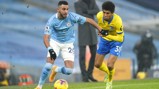 TRICKSTER: Mahrez gets us on the front foot early on.