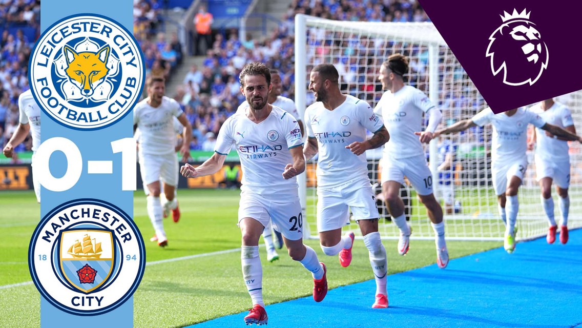 Leicester 0-1 City: resumen breve