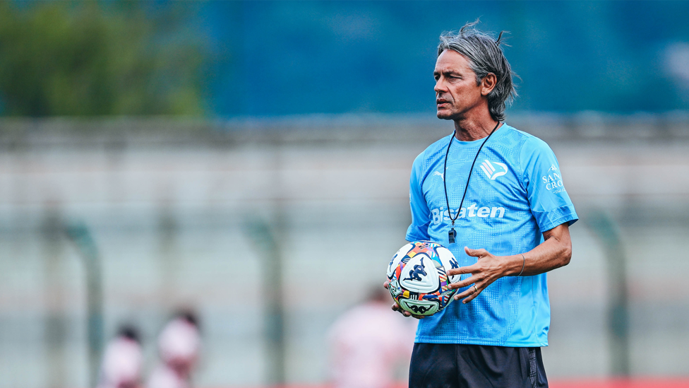 El nuevo entrenador del Palermo, Filippo Inzaghi