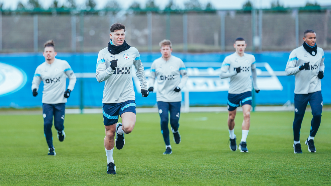 Training: Magpies in mind as City get straight back to work