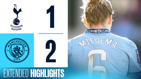 Extended highlights: Spurs 1-2 City 
