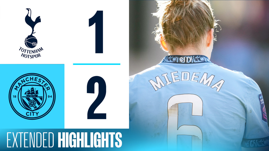 Extended highlights: Spurs 1-2 City 